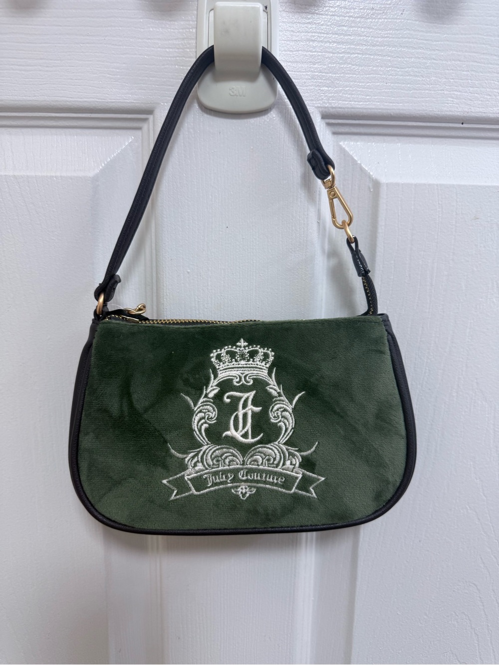 NWT Juicy Couture Renaissance Shoulder Bag in Green - Picture 2 of 6